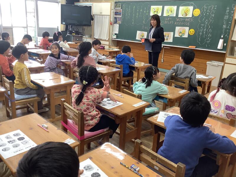 「すてきな１年生ってどんな１年生？」について考えました。