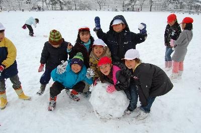 雪だるま作り