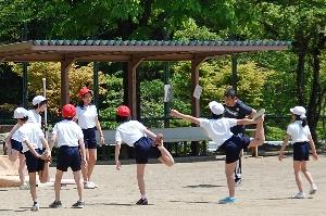 高跳びの選手