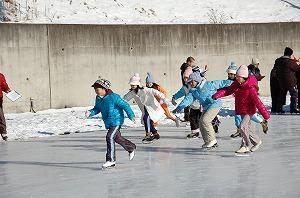 校内氷上運動会