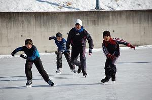 校内氷上運動会