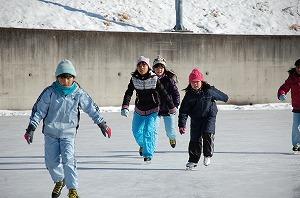 校内氷上運動会