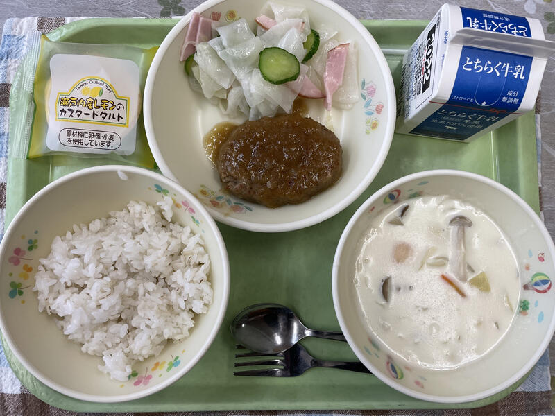 麦ご飯がポイントです