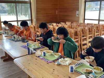 給食おいしいね！